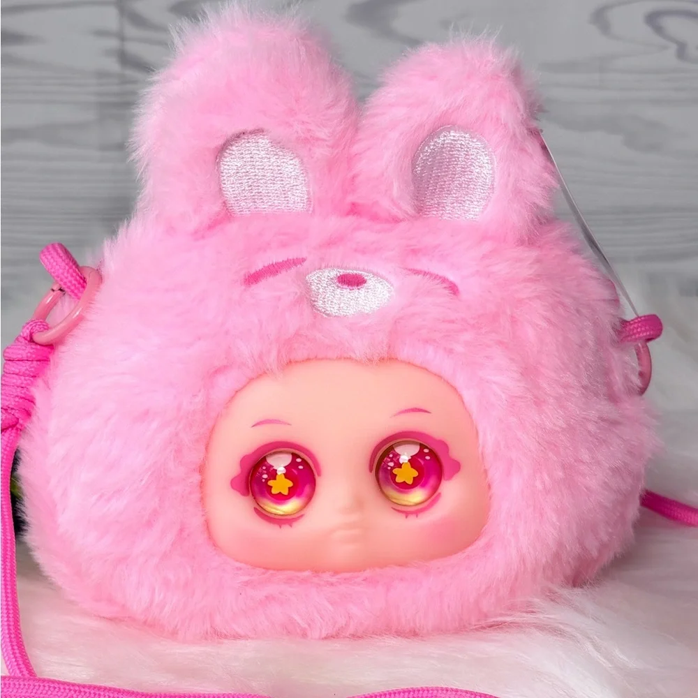 Pink Bunny Plush Shoulder Bag - Picture 9 of 12